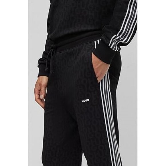 HUGO Men's Disinti Cotton Terry Jogger Size L - Picture 3 of 10